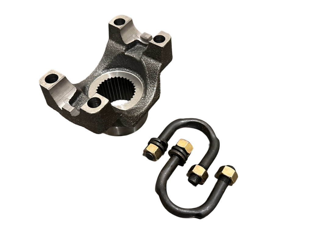 Hardy Spicer 1350 Series yoke and supporting U Bolts to suit M86