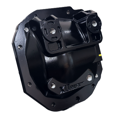 Xdrift Industries T6061 Billet Diff Hat in Satin Black